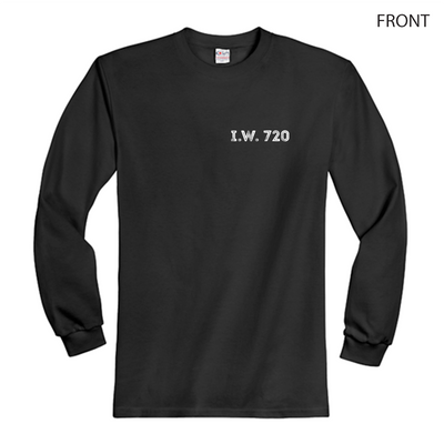 Ironworkers Local 720 - In Good Company Long Sleeve T-Shirt (Black)