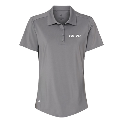 Ironworkers Local 711 - Ladies Polo- Short sleeve (Grey)