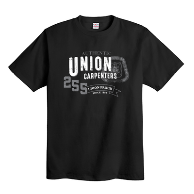 Campus-T-shirt Union Made Noir