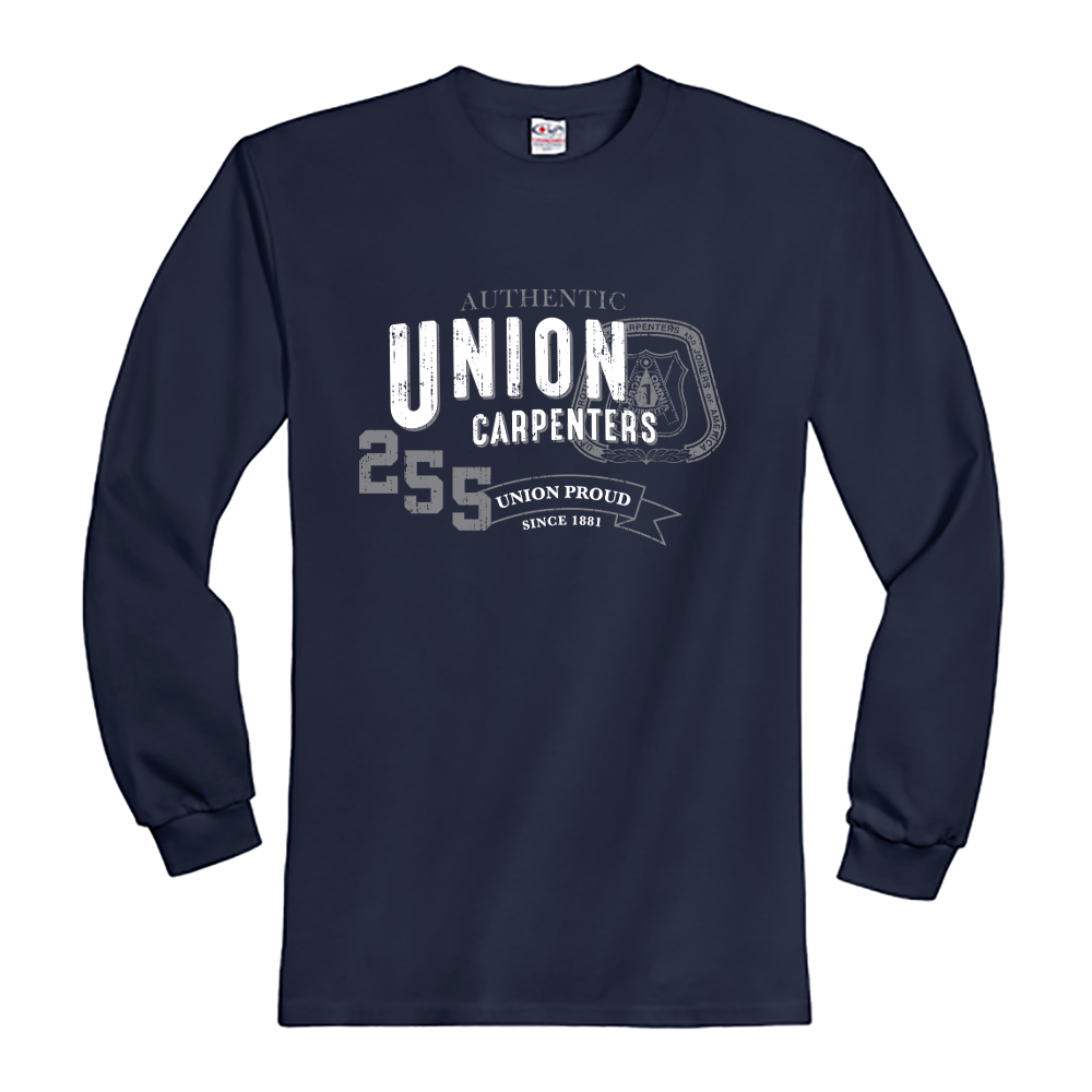Campus - Union Made Navy Long Sleeve
