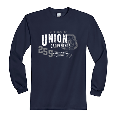 Campus - Union Made Navy Long Sleeve