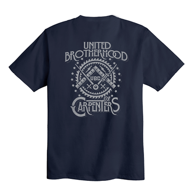 Carpenter Star - Union Made Navy T-Shirt