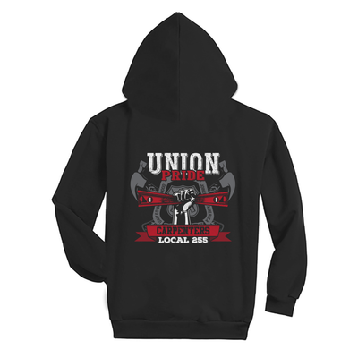 Fist Of Fury - Union Made Black Hoodie