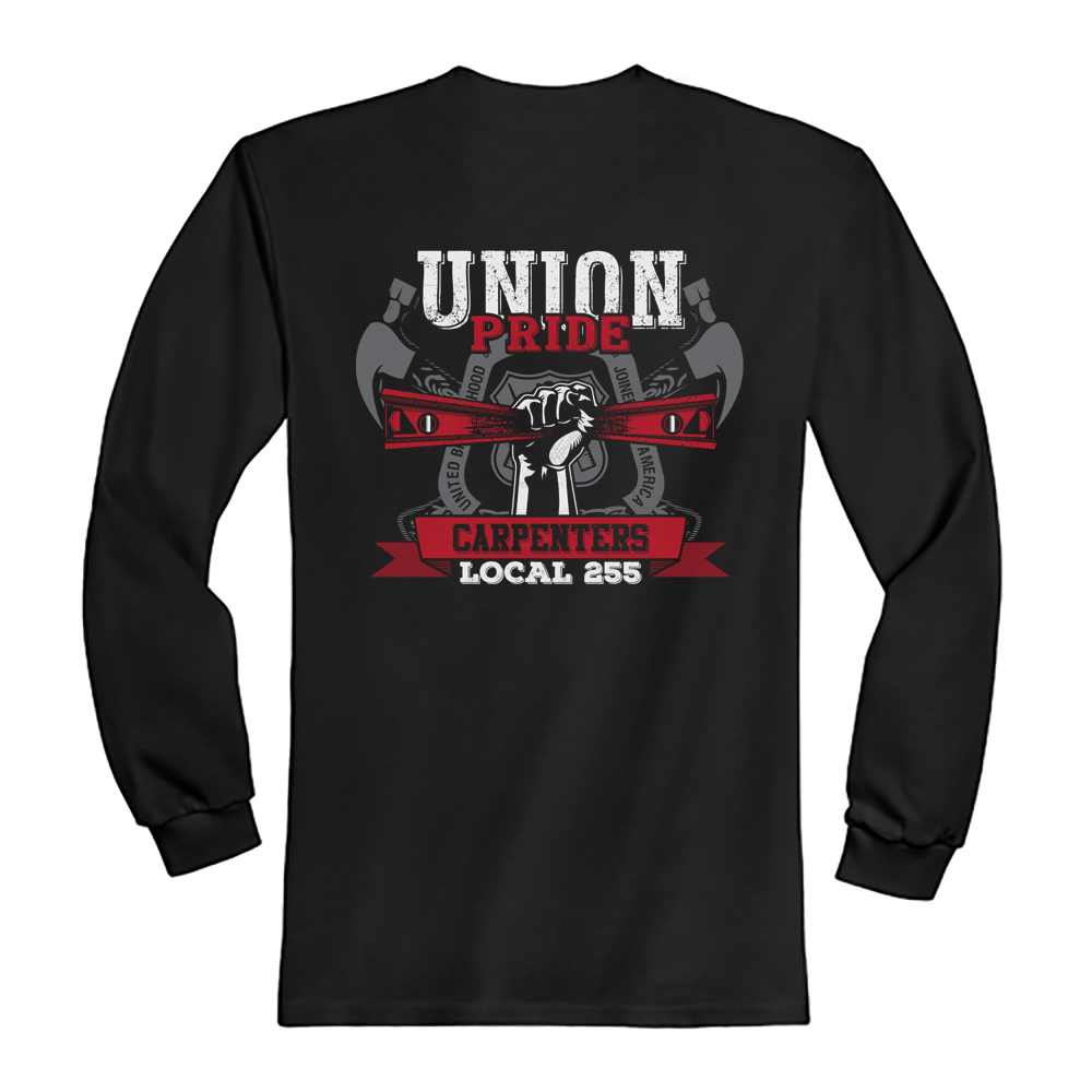 Fist Of Fury - Union Made Black Long Sleeve