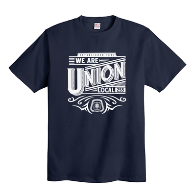 We Are Union-T-shirt Union Made Navy